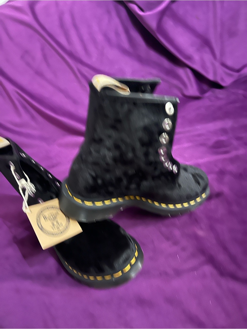 Dr. Martens Women's Vegan 1460 boots Black